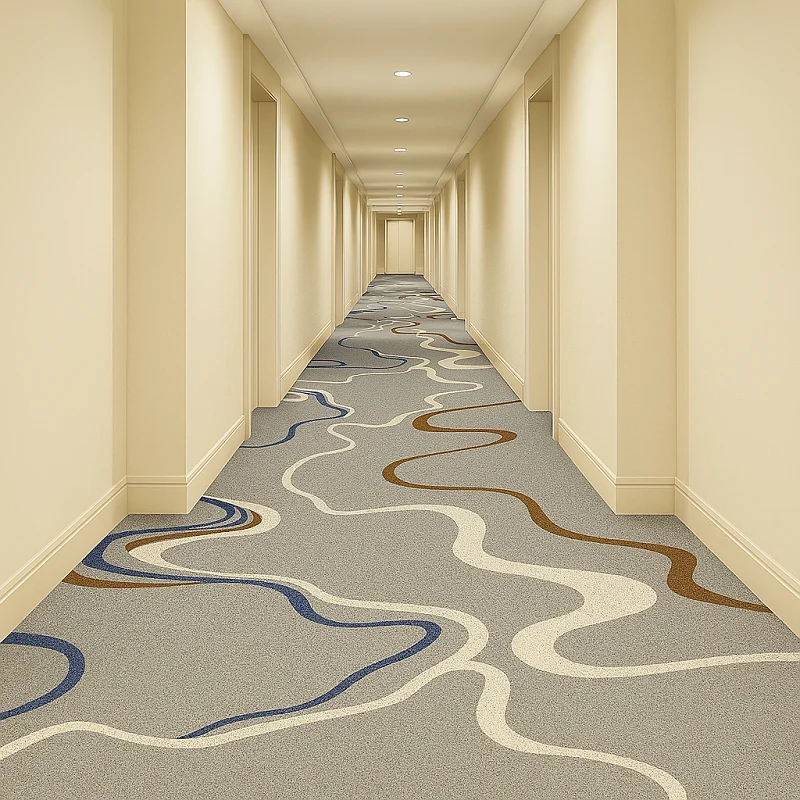 Carpet Flooring in Hallway