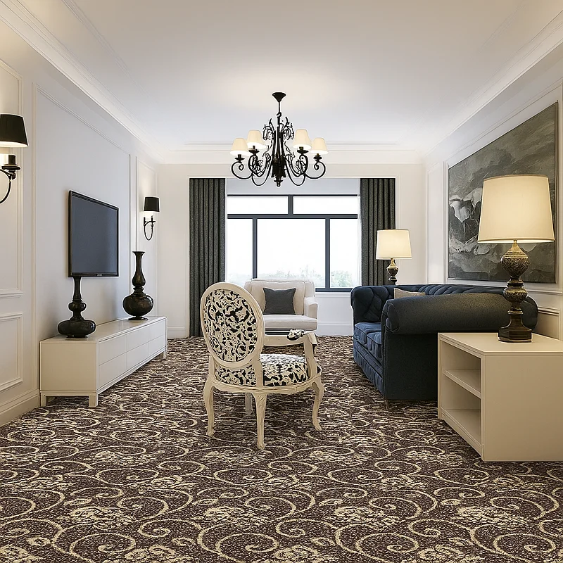 Carpet Flooring in Living Room