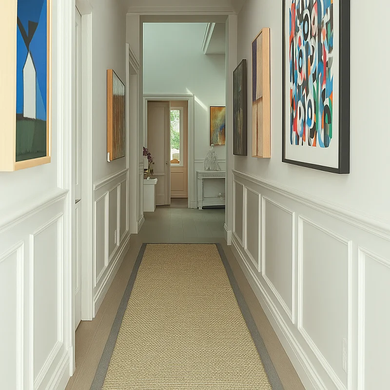 Sisal Rug in Hallway