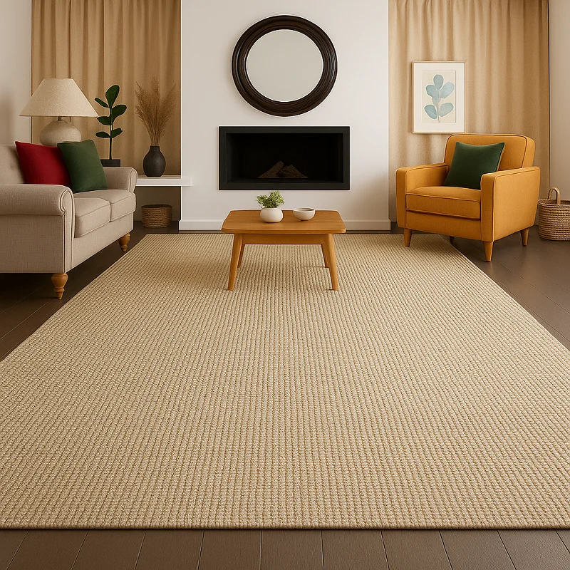 Sisal Rug in Living Room