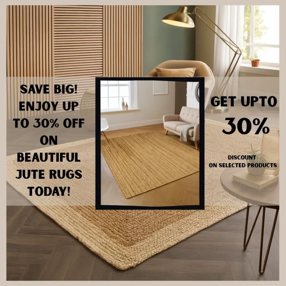 Buy Best Jute Rugs in Dubai & Abu Dhabi | Latest Collections